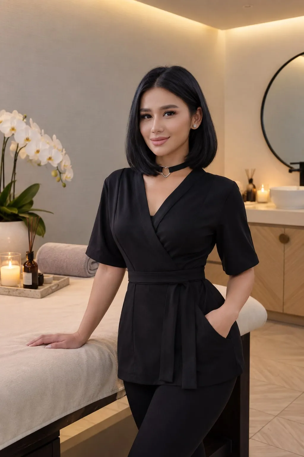 Marsha — massage therapist at Le Dome Spa, Sheraton Abu Dhabi