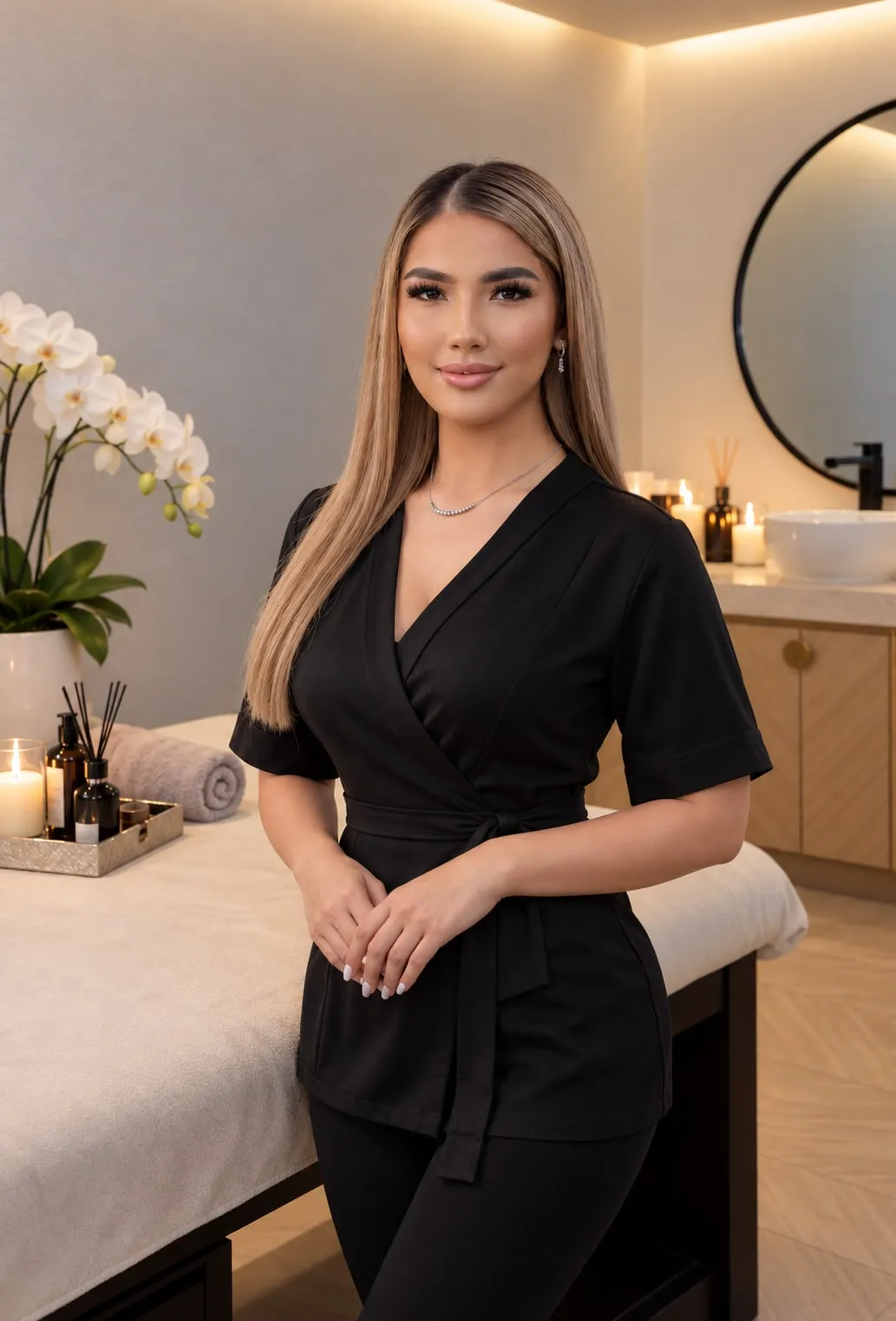 Yana — massage therapist at Le Dome Spa, Sheraton Abu Dhabi